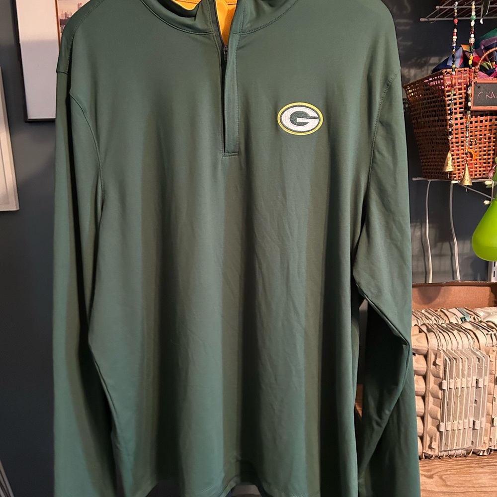 Antigua Green Jacket with Gold Lining